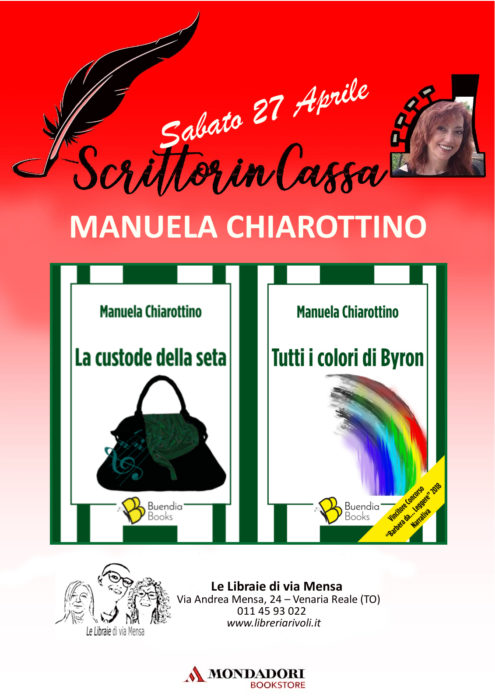 ScrittorinCassa: Manuela Chiarottino a Venaria