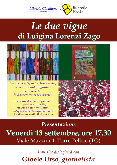Le due vigne di Luigina Lorenzi Zago a Torre Pellice