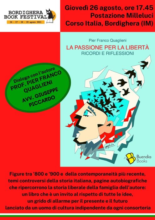 La passione per la libertà al Bordighera Book Festival