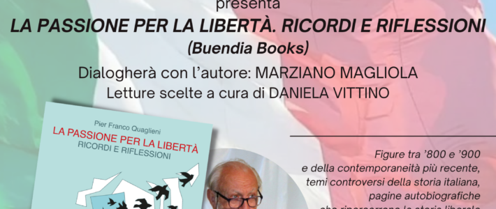 La passione per la libertà di Pier Franco Quaglieni a Pollone