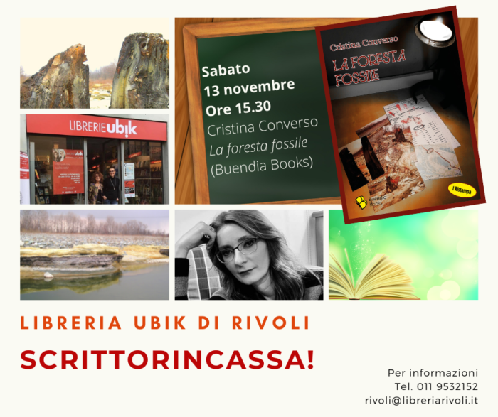 Scrittorincassa con Cristina Converso a Rivoli