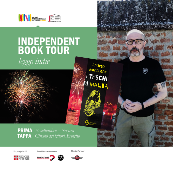 I Teschi di Malta in anteprima all'Independent Book Tour