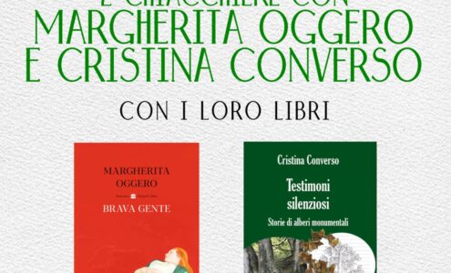 2 chiacchiere con Margherita Oggero e Cristina Converso