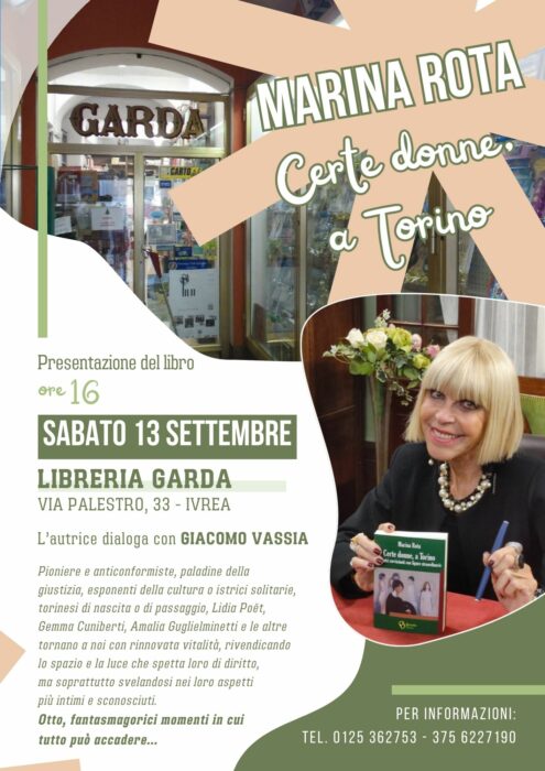 Marina Rota alla Libreria Garda
