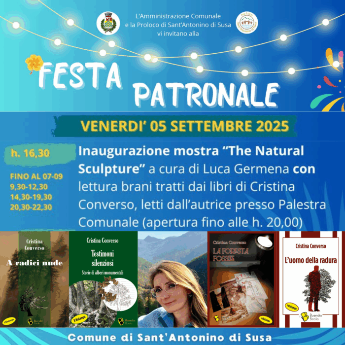 Cristina Converso alla Festa Patronale di Sant'Antonino di Susa