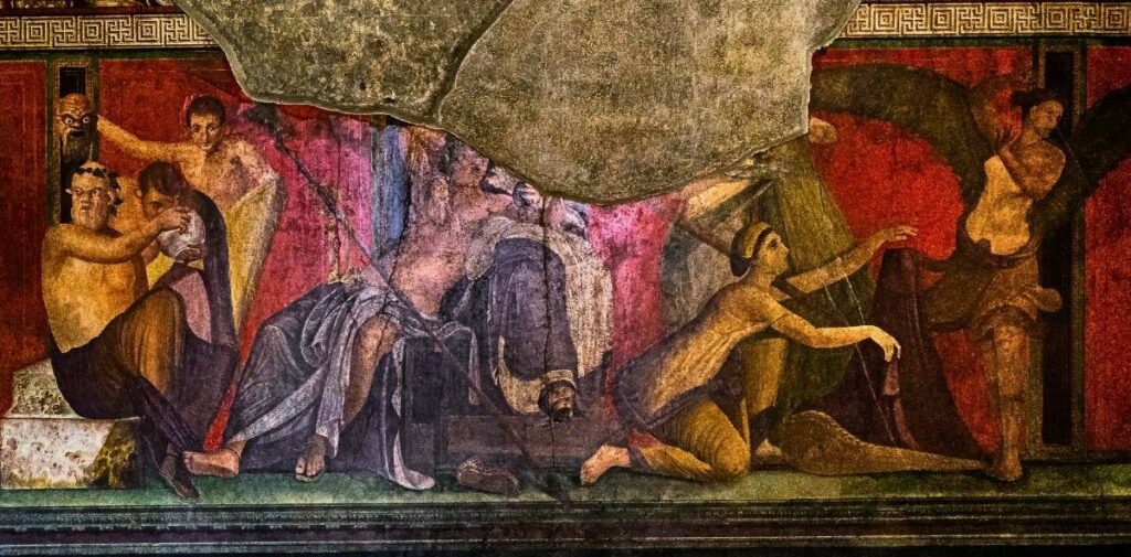 Come si dipingono Affreschi con una penna?