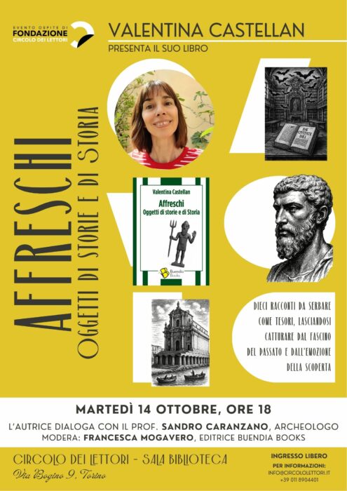 Affreschi debutta al Circolo dei lettori