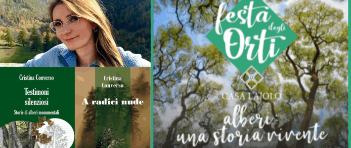 Cristina Converso alla Festa degli Orti di Casa Lajolo