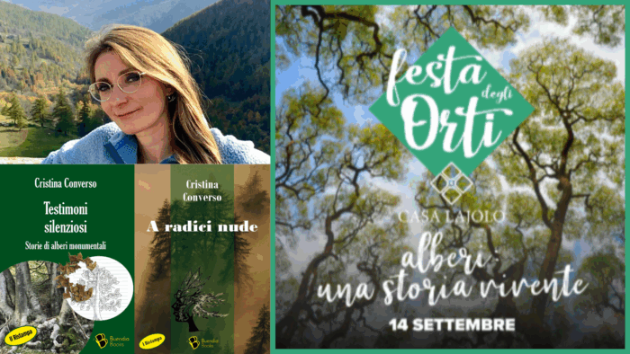 Cristina Converso alla Festa degli Orti di Casa Lajolo