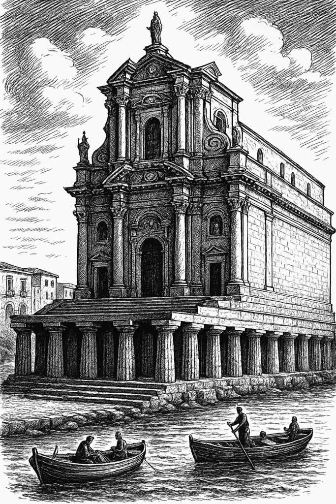 Come si dipingono Affreschi con una penna?