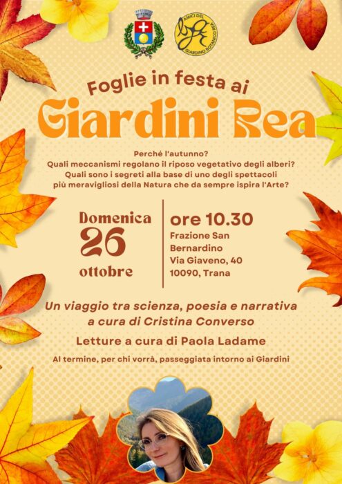 Foglie in festa ai Giardini Rea