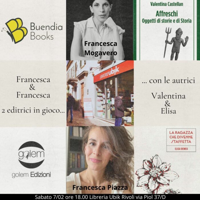 2 editrici (e 2 autrici) in gioco