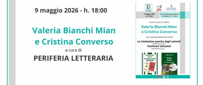 Aperipo-Etica con Valeria Bianchi Mian e Cristina Converso