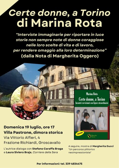 Certe donne, a Torino a Villa Pastrone
