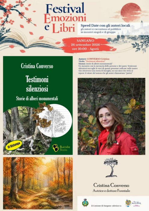 Cristina Converso al Festival Emozioni e Libri di Sangano